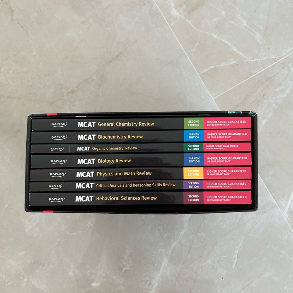 Kaplan MCAT complete 7 book, subject review